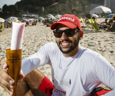 Ruan Nemeczyk, criador do Champlé e da Baby Beach Champanheria