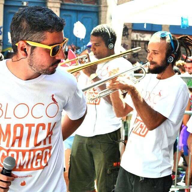 Diogo em ação no Match Comigo